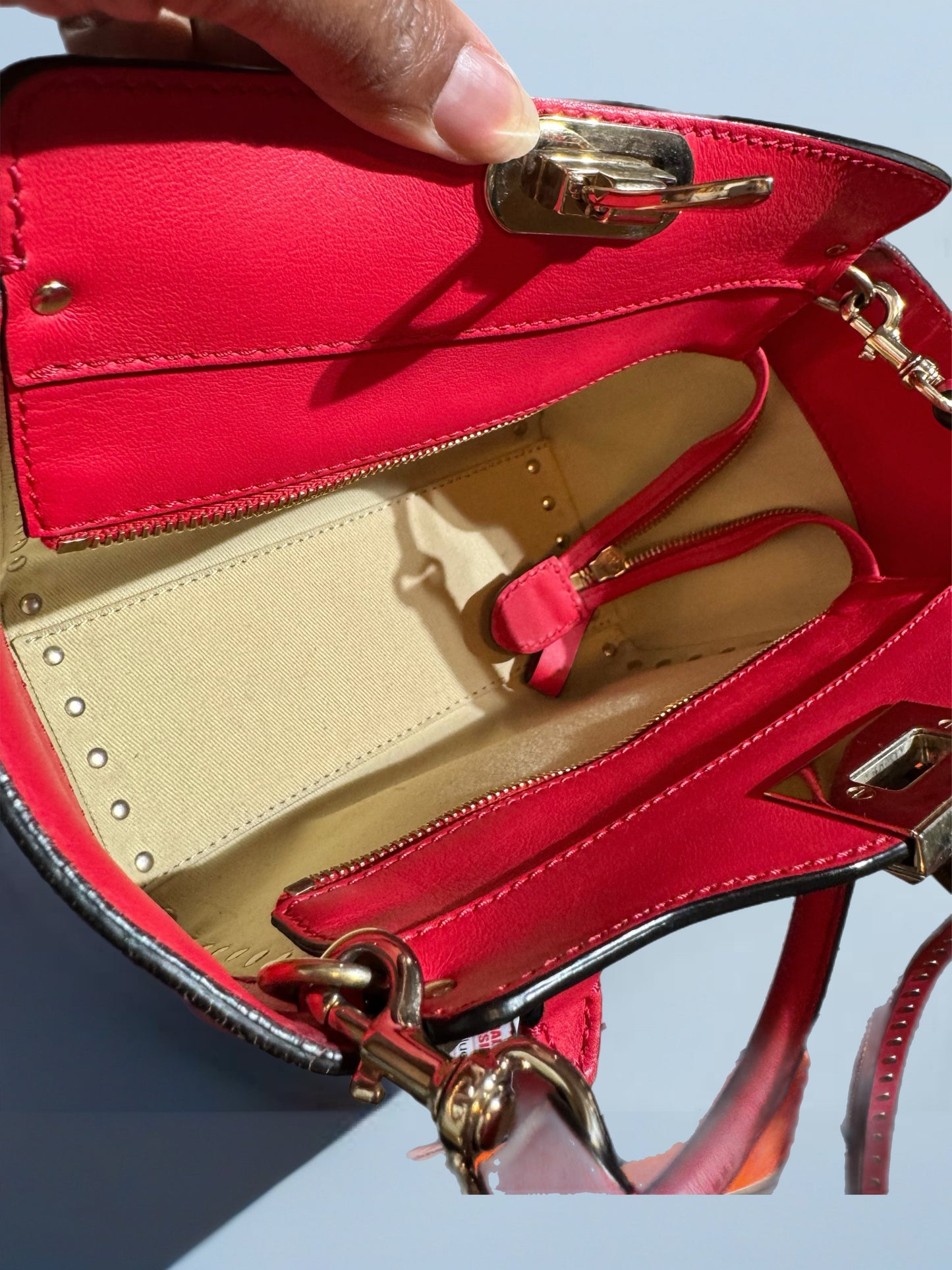 Valentino Garavani - Valentino Garavini Red Studded handbag