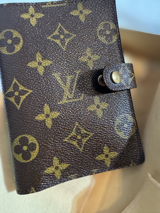 Louis Vuitton Monogram Agenda PM with Inserts – Box & Dustbag Included