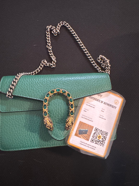 Gucci - Gucci Green Dionysus Super Mini