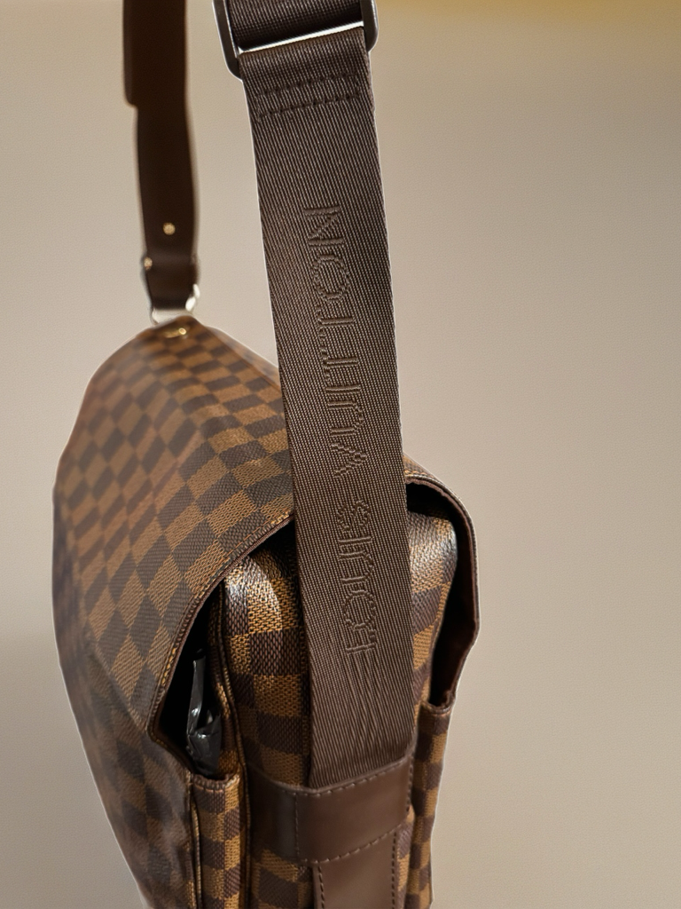 Louis Vuitton Damier Ebene Naviglio Messenger Bag