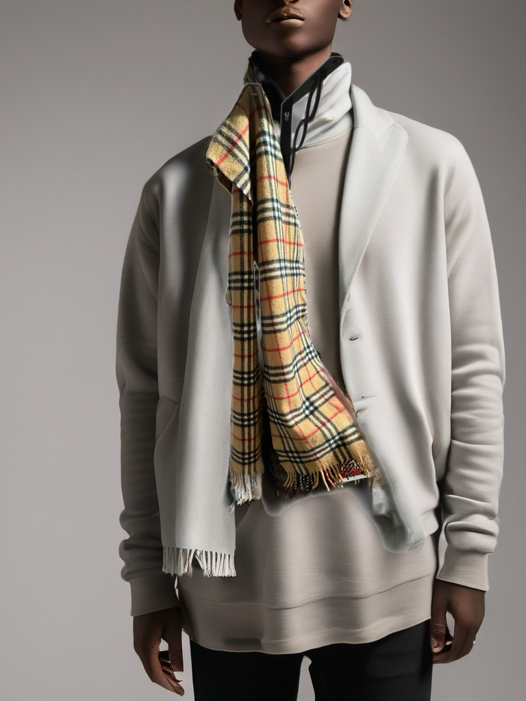 🧣✨ Burberry Vintage Check Cashmere Scarf with Fringe - Iconic British Luxury