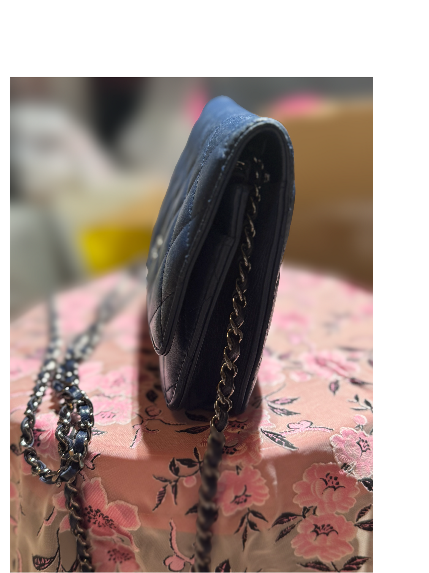 Chanel - Wallet on Chain Quilted Lambskin - Blue