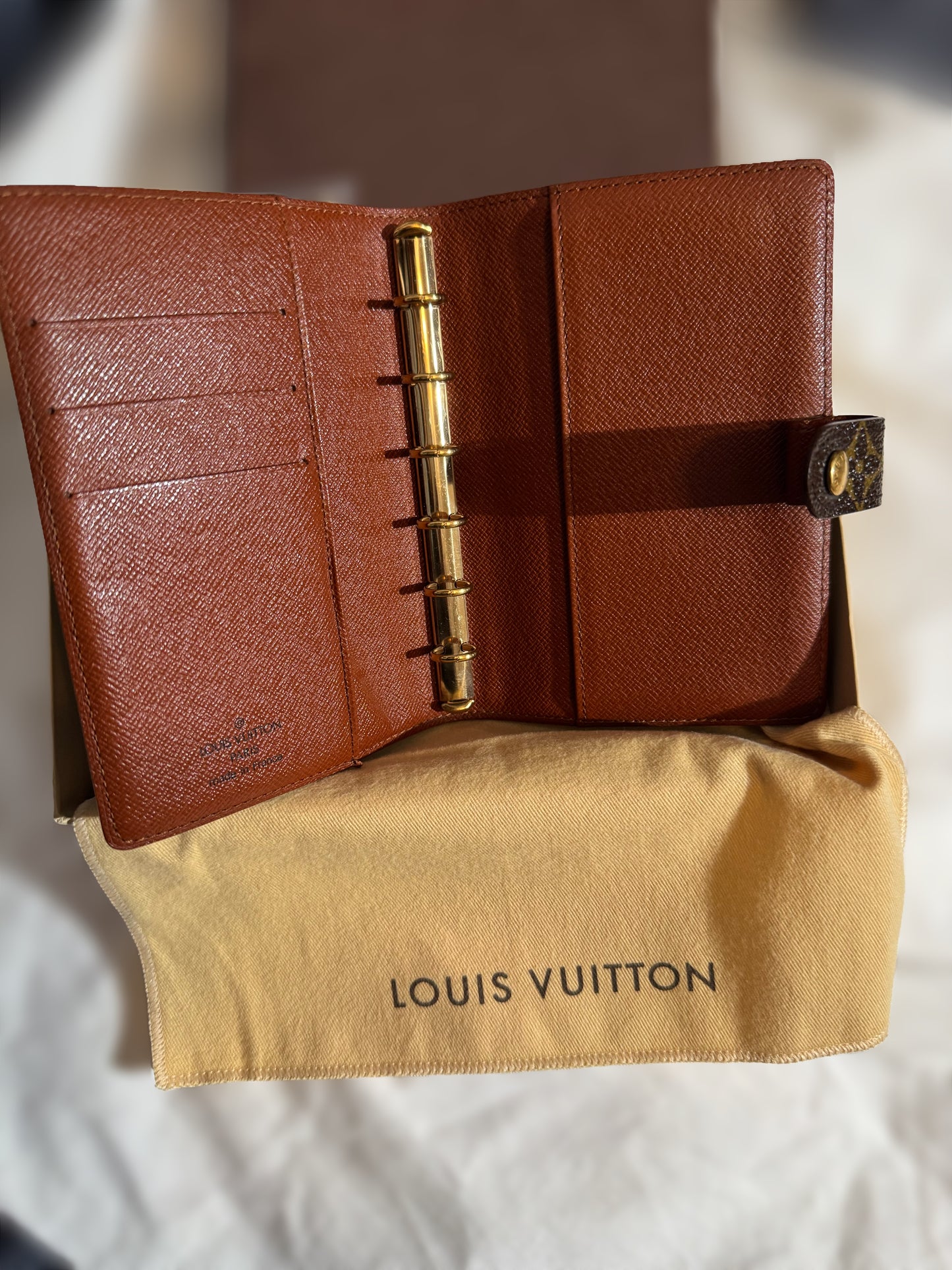 Louis Vuitton Monogram Agenda PM with Inserts – Box & Dustbag Included