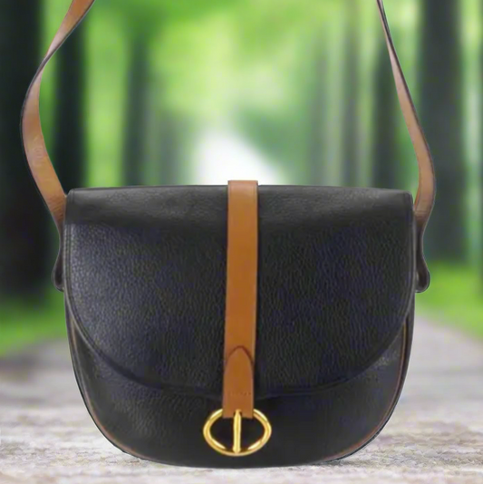 Dior - Vintage (pre-loved) Leather Cross Body with FREE pouchette
