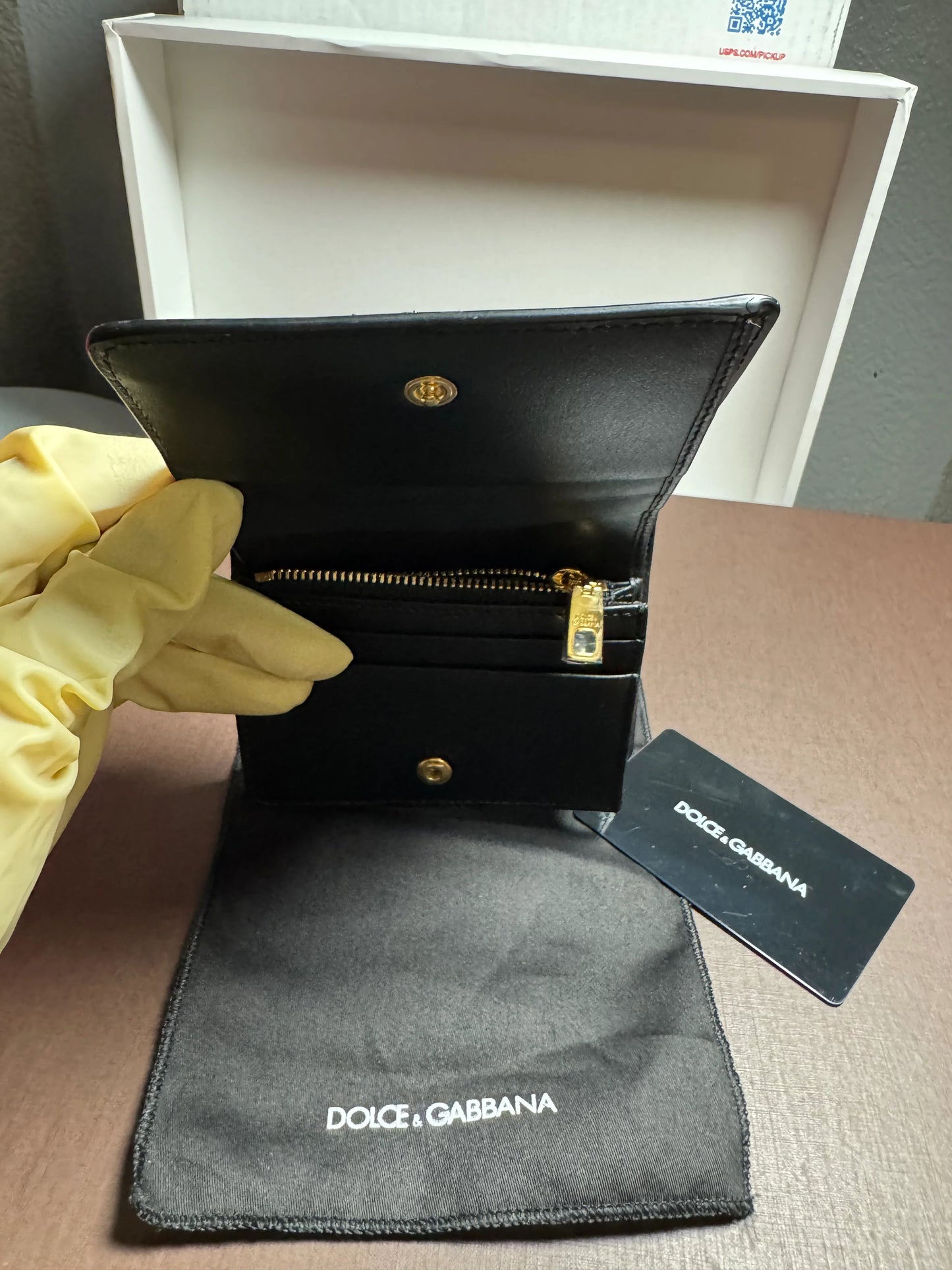 Dolce & Gabana - Black Leather Wallet