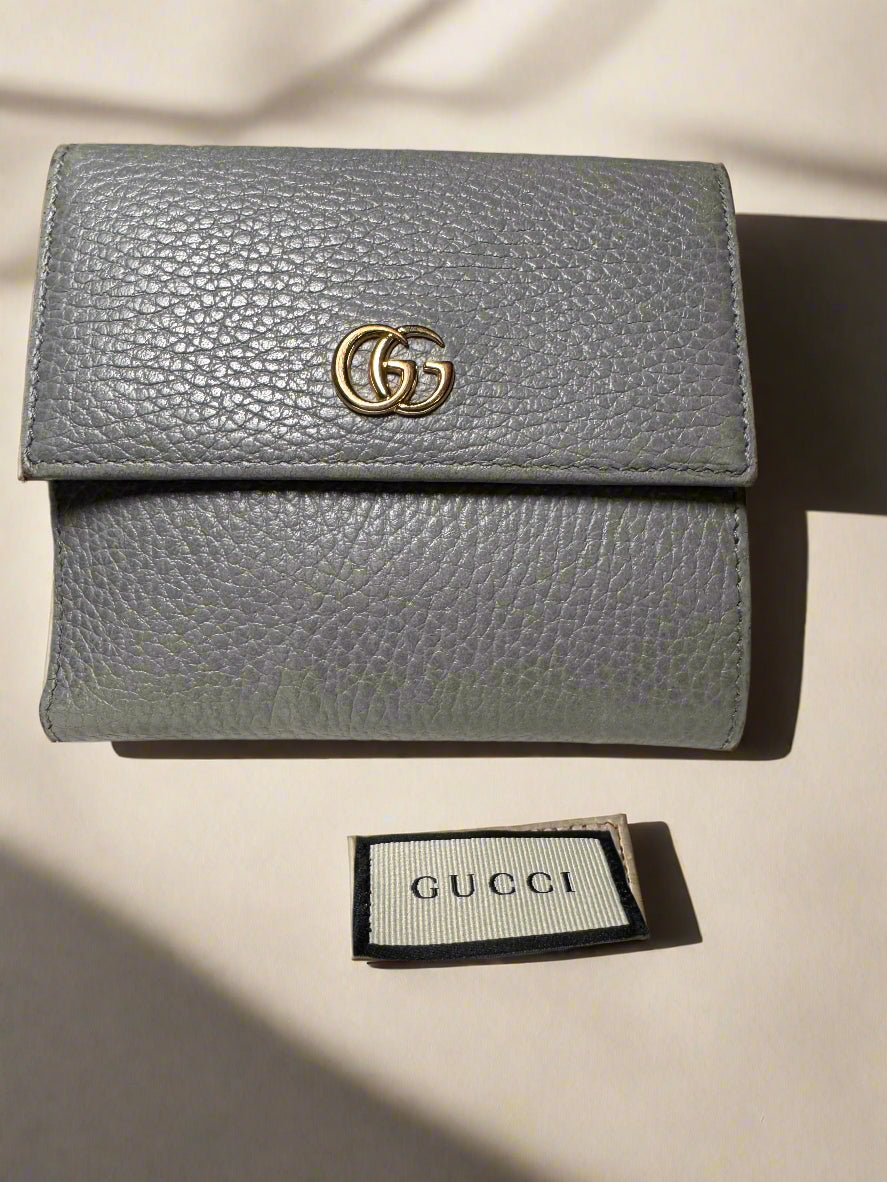 Gucci - Grey Snap Wallet