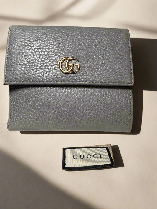 Gucci - Grey Snap Wallet