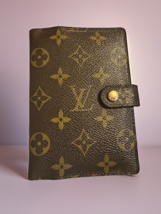 👜 Authentic Louis Vuitton Monogram PM Agenda Cover