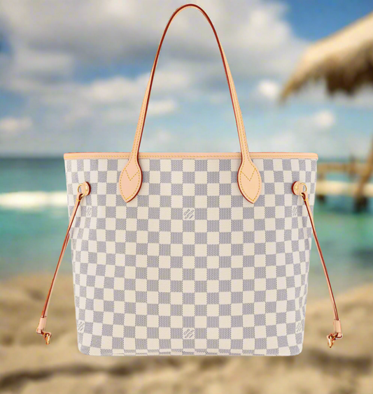 Louis Vuitton Neverfull MM - Damier Azur