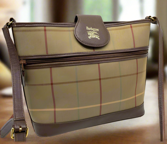 BURBERRY - VINTAGE SHOULDER CROSS BODY - NOVACHECK
